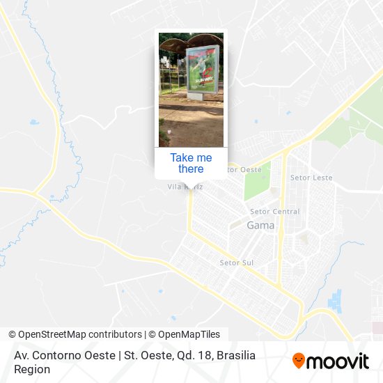 Av. Contorno Oeste | St. Oeste, Qd. 18 map
