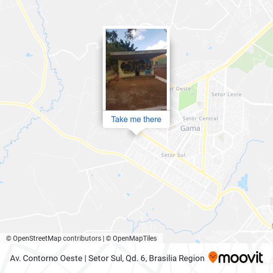 Av. Contorno Oeste | Setor Sul, Qd. 6 map