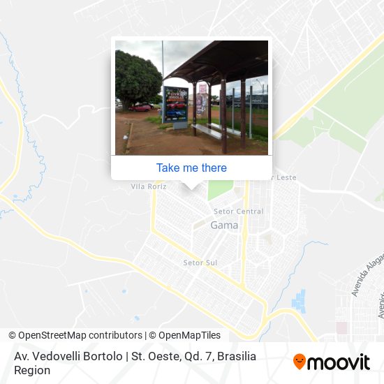 Av. Vedovelli Bortolo | St. Oeste, Qd. 7 map