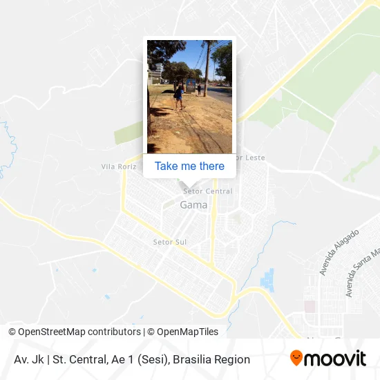 Av. Jk | St. Central, Ae 1 (Sesi) map