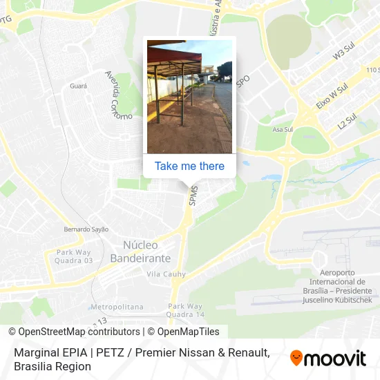 Marginal EPIA | PETZ / Premier Nissan & Renault map