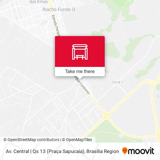 Av. Central | Qs 13 (Praça Sapucaia) map
