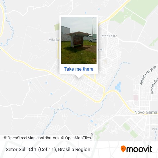 Setor Sul | Cl 1 (Cef 11) map