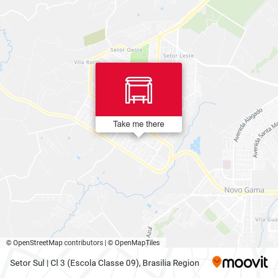 Setor Sul | Cl 3 (Escola Classe 09) map