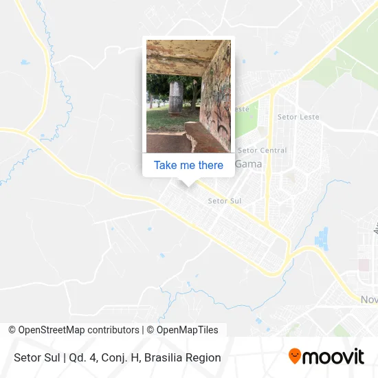 Setor Sul | Qd. 4, Conj. H map