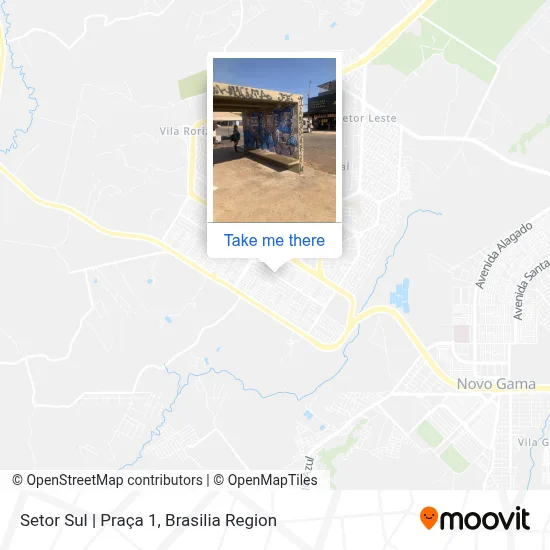 Setor Sul | Praça 1 map