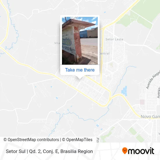 Setor Sul | Qd. 2, Conj. E map