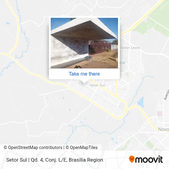 Setor Sul | Qd. 4, Conj. L/E map