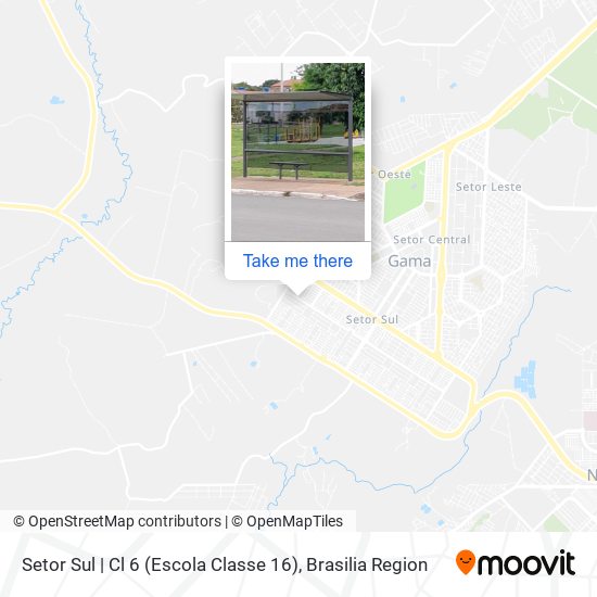 Setor Sul | Cl 6 (Escola Classe 16) map