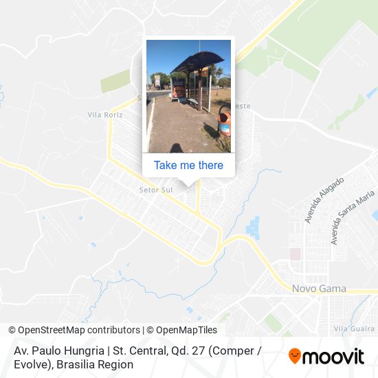 Av. Paulo Hungria | St. Central, Qd. 27 (Comper / Evolve) map