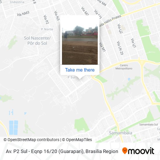 Av. P2 Sul - Eqnp 16 / 20 (Guarapari) map