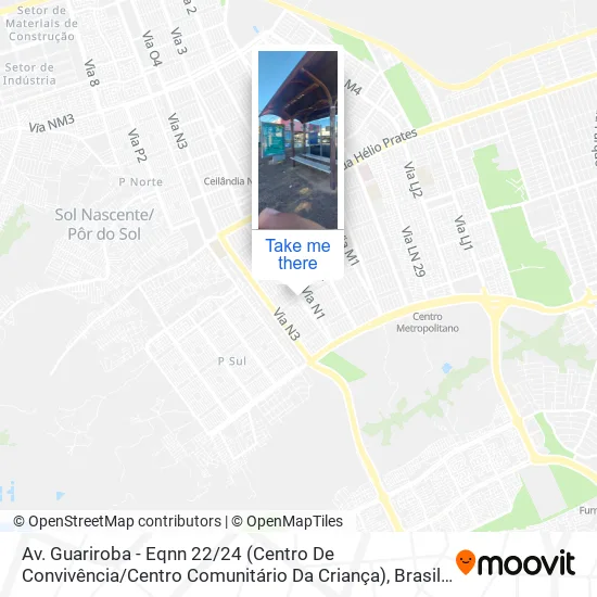 Av. Guariroba - Eqnn 22 / 24 (Centro De Convivência / Centro Comunitário Da Criança) map