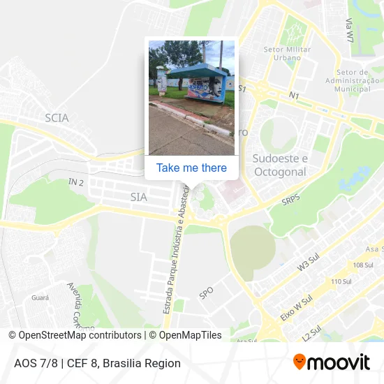 AOS 7/8 |  CEF 8 map