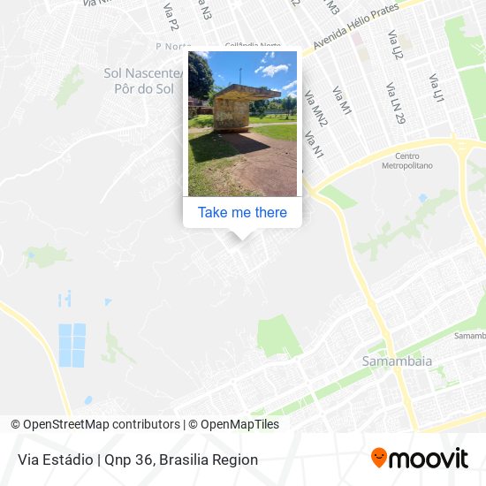 Via Estádio | Qnp 36 map