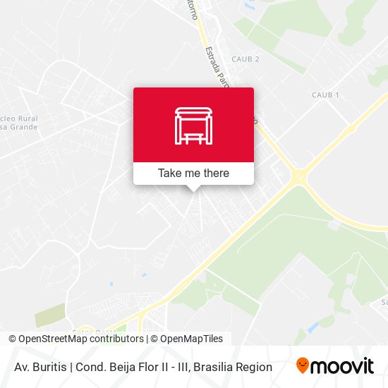 Av. Buritis | Cond. Beija Flor II - III map