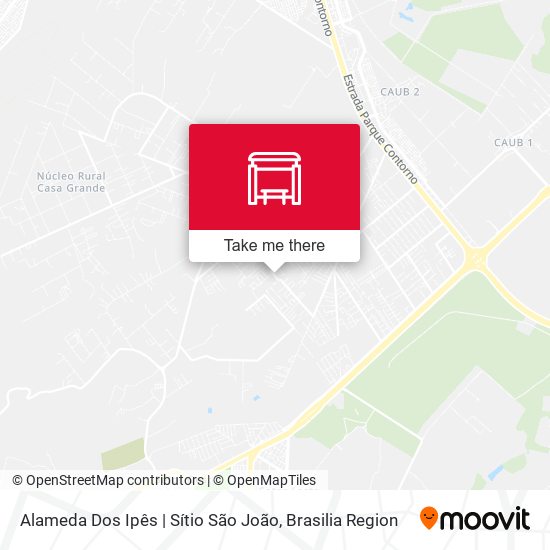 Alameda Dos Ipês | Sítio São João map
