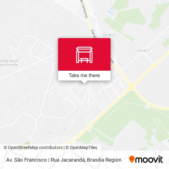 Av. São Francisco | Rua Jacarandá map