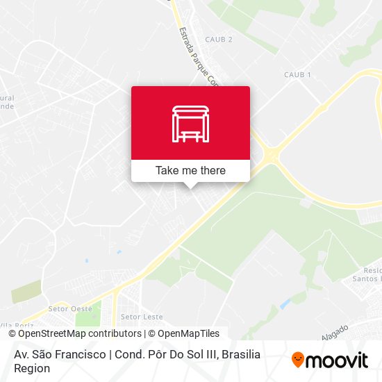 Av. São Francisco | Cond. Pôr Do Sol III map
