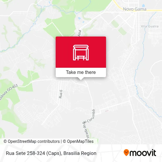 Rua Sete 258-324 (Caps) map