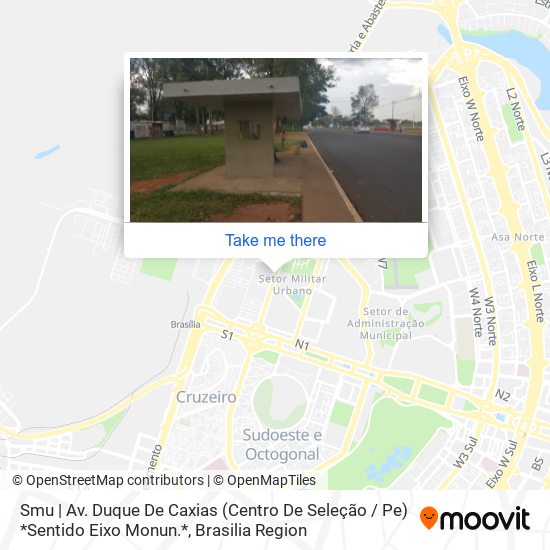 Smu | Av. Duque De Caxias (Centro De Seleção / Pe) *Sentido Eixo Monun.* map