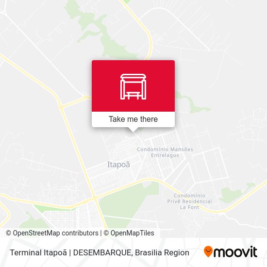 Terminal Itapoã | DESEMBARQUE map