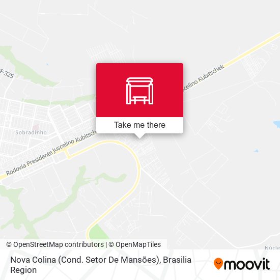 Nova Colina (Cond. Setor De Mansões) map