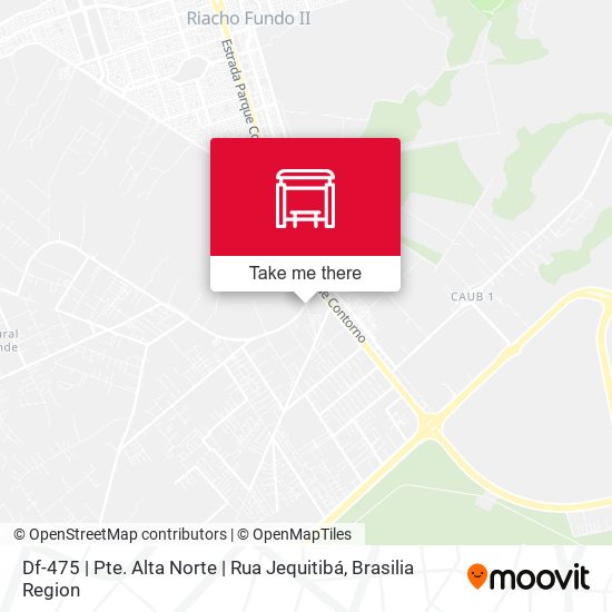 Df-475 | Pte. Alta Norte | Rua Jequitibá map