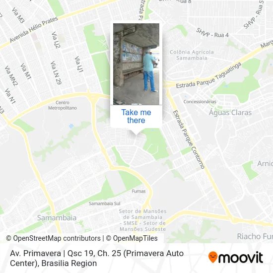 Av. Primavera | Qsc 19, Ch. 25 (Primavera Auto Center) map