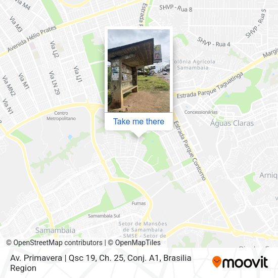 Av. Primavera | Qsc 19, Ch. 25, Conj. A1 map