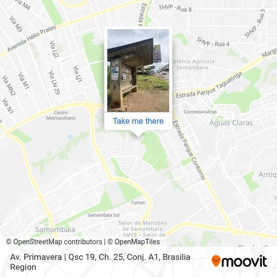 Av. Primavera | Qsc 19, Ch. 25, Conj. A1 map
