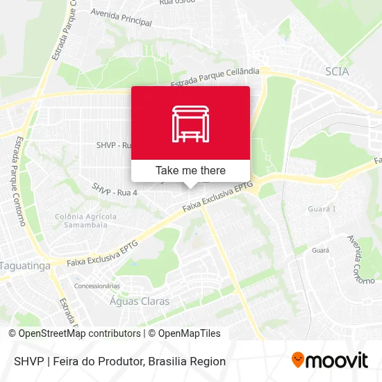 SHVP | Feira do Produtor map