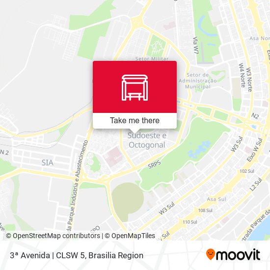 3ª Avenida | CLSW 5 map