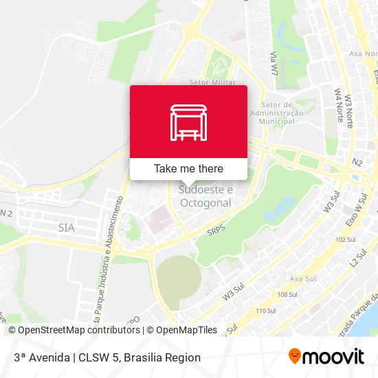3ª Avenida | CLSW 5 map