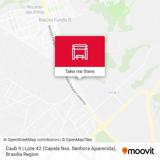 Caub II | Lote 42 (Capela Nss. Senhora Aparecida) map