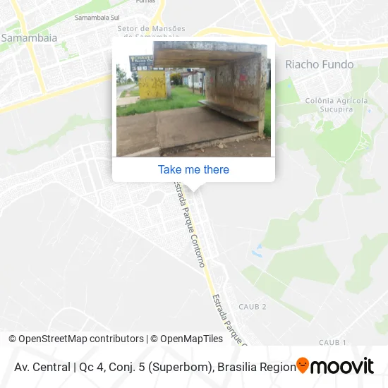 Av. Central | Qc 4, Conj. 5 (Superbom) map