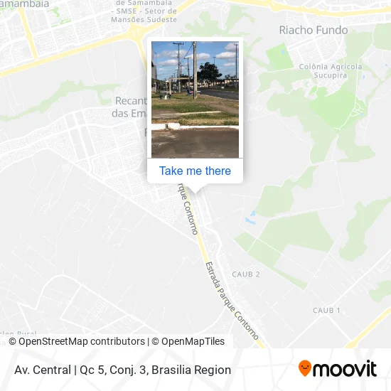 Av. Central | Qc 5, Conj. 3 map
