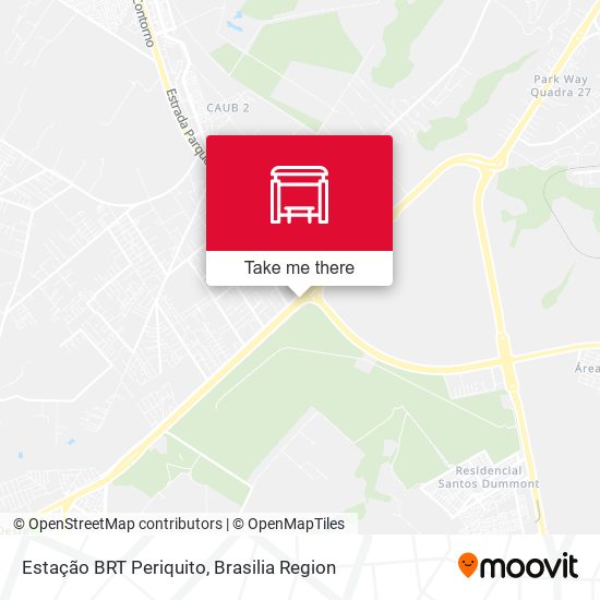 Estação BRT Periquito map