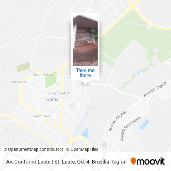 Av. Contorno Leste | St. Leste, Qd. 4 map