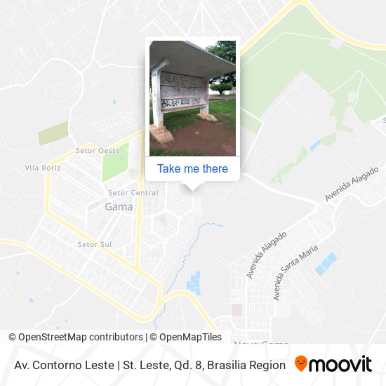 Av. Contorno Leste | St. Leste, Qd. 8 map