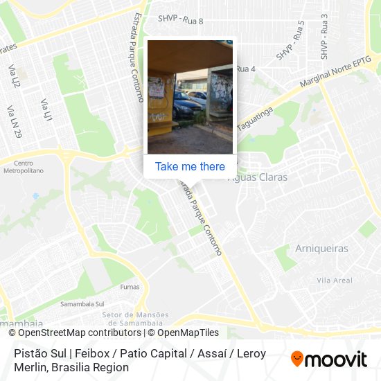 Pistão Sul | Feibox / Patio Capital / Assaí / Leroy Merlin map