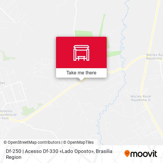 Df-250 | Acesso Df-330 «Lado Oposto» map
