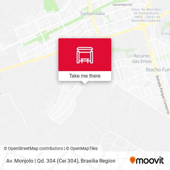 Av. Monjolo | Qd. 304 (Cei 304) map