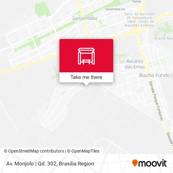 Av. Monjolo | Qd. 302 map