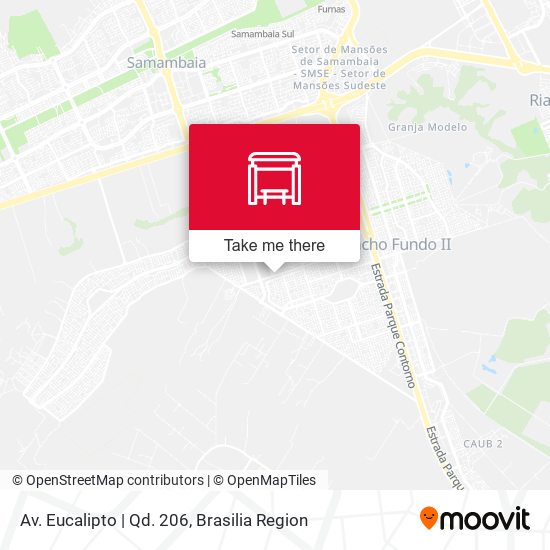 Av. Eucalipto | Qd. 206 map
