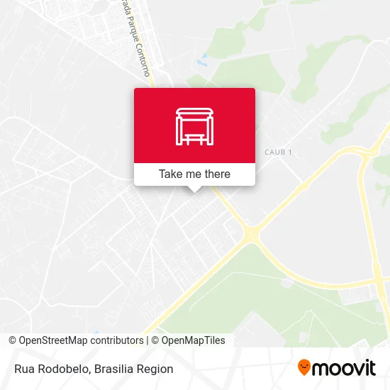 Rua Rodobelo map
