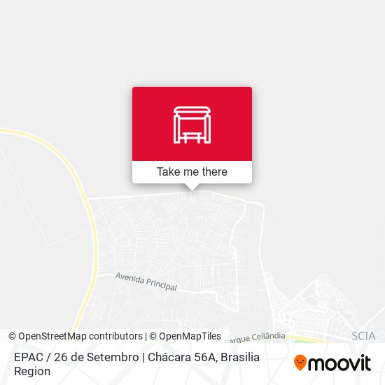 EPAC / 26 de Setembro | Chácara 56A map