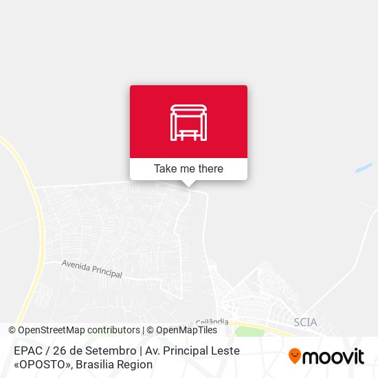 EPAC / 26 de Setembro | Av. Principal Leste «OPOSTO» map