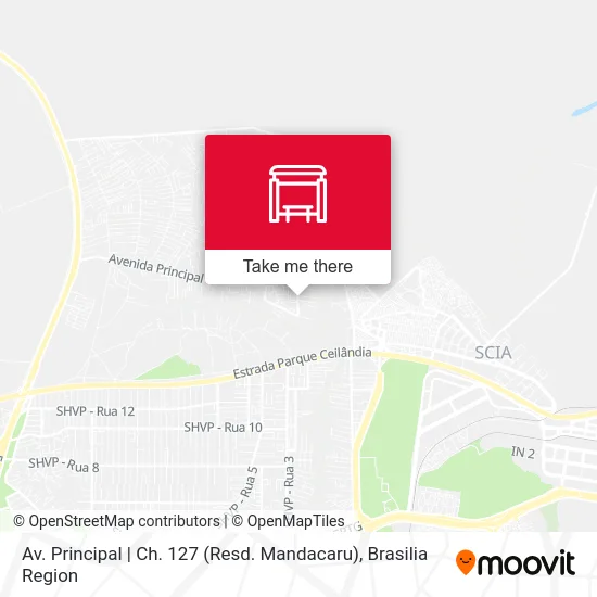 Av. Principal | Ch. 127 (Resd. Mandacaru) map