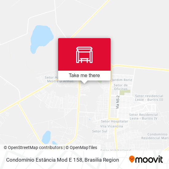 Condomínio Estância Mod E 158 map