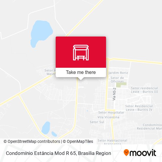 Condomínio Estância Mod R 65 map